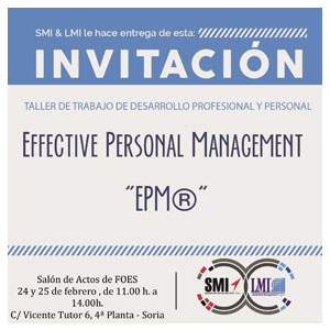 Taller Effective Personal Management EPM