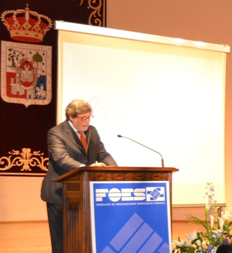 Santiago Aparicio , Presidente de FOES y de CECALE